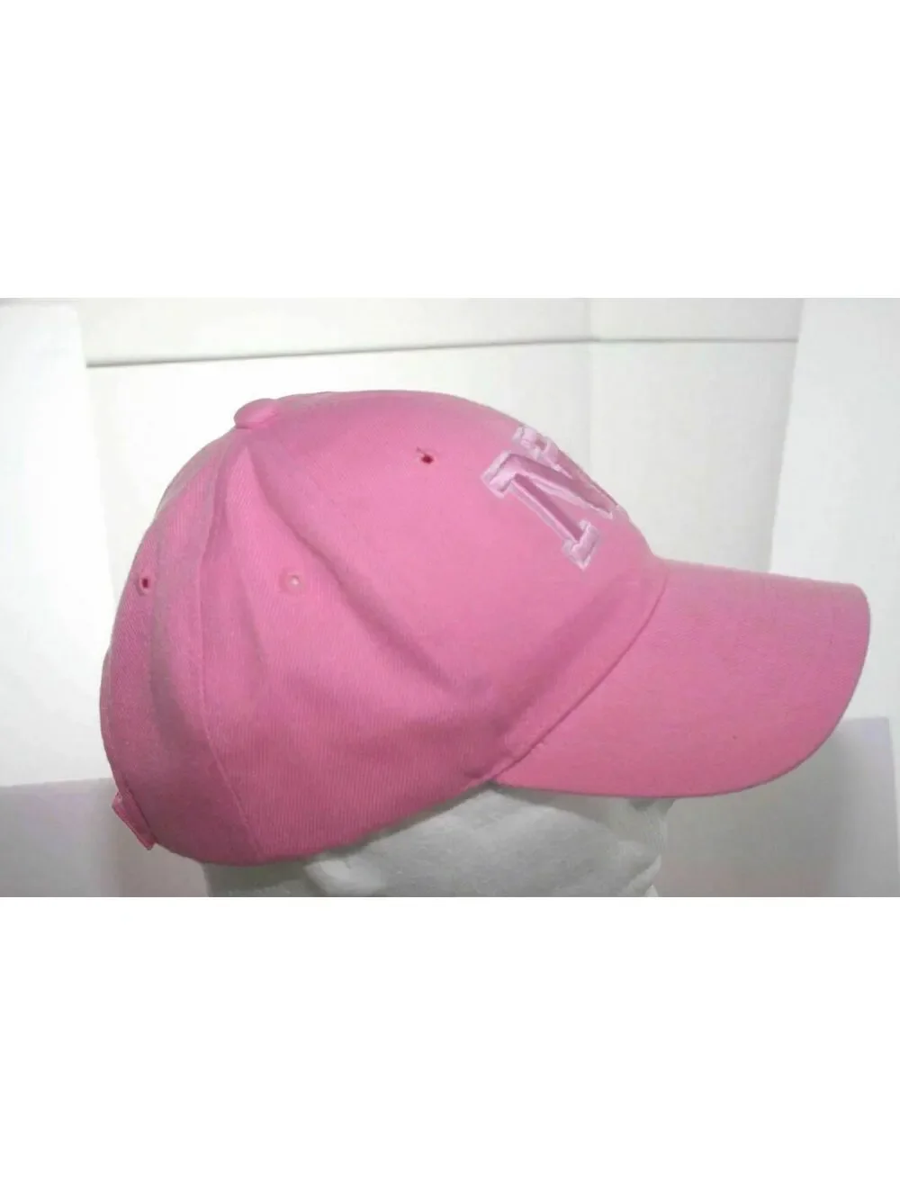 Pink New York Hat - New York City Acrylic Strapback Baseball Cap
